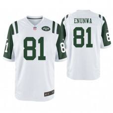 New York Jets #81 Quincy Enunwa White Game Jersey