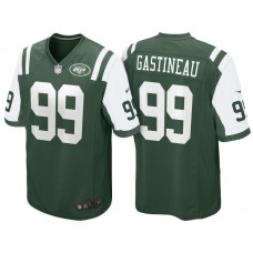 New York Jets #99 Mark Gastineau Green Retired Player Game Jersey