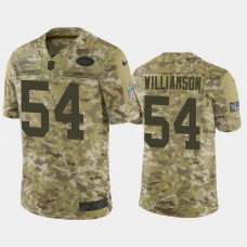 New York Jets Avery Williamson #54 2018 Salute to Service Limited Camo Jersey