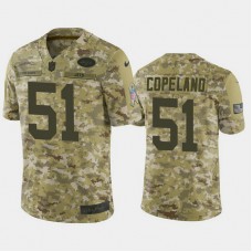 New York Jets Brandon Copeland #51 Camo Jersey 2018 Salute to Service