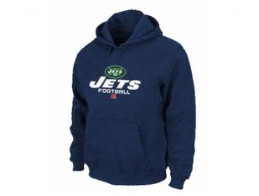 New York Jets Critical Victory Pullover Hoodie D.Blue