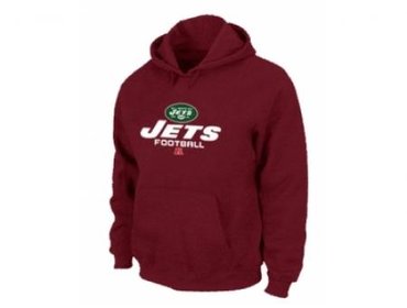 New York Jets Critical Victory Pullover Hoodie RED