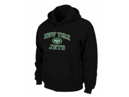 New York Jets Heart & Soul Pullover Hoodie Black