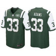 New York Jets Jamal Adams Green 2017 Draft Pick Game Jersey