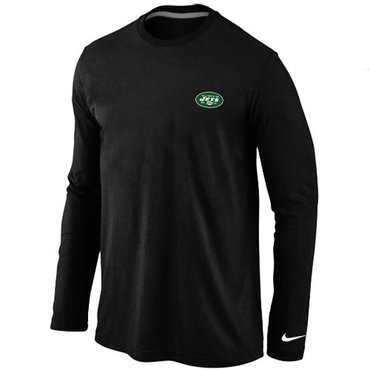 New York Jets Sideline Legend Authentic Long Sleeve T-Shirt Black
