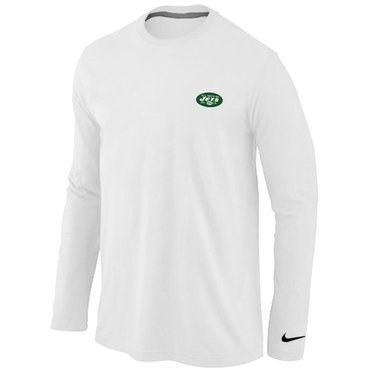 New York Jets Sideline Legend Authentic Long Sleeve T-Shirt White