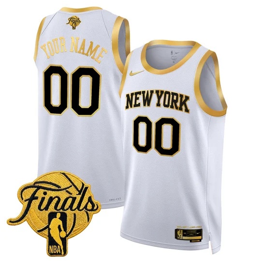 New York Knicks 2026 Finals Custom Swingman Jersey V2   - All Stitched