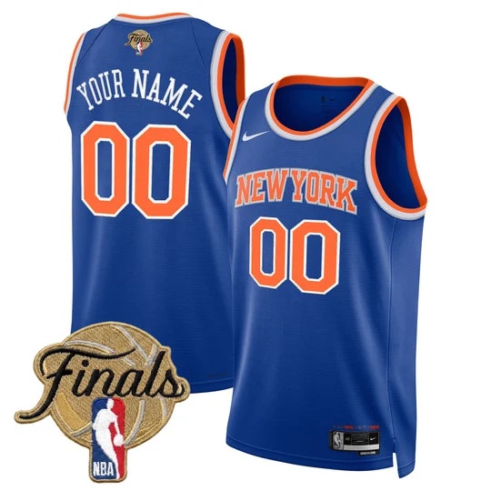 New York Knicks 2026 Finals Custom Swingman Jersey V2 - All  Stitched