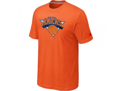 New York Knicks Big & Tall Primary Logo Orange T-Shirt