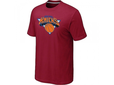 New York Knicks Big & Tall Primary Logo Red T-Shirt