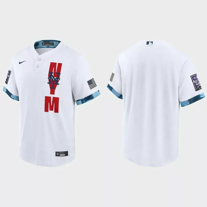 New York Mets 2021 MLB All-Star Game Replica Jersey – White