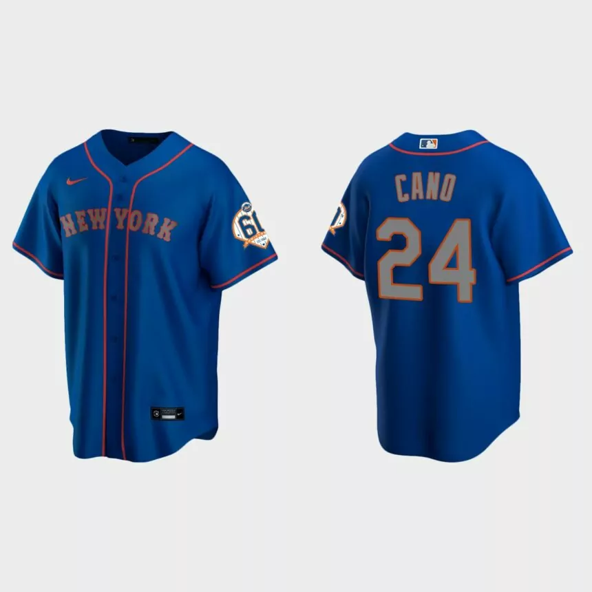 New York Mets Luis Guillorme 60th Anniversary Replica Jersey – Royal
