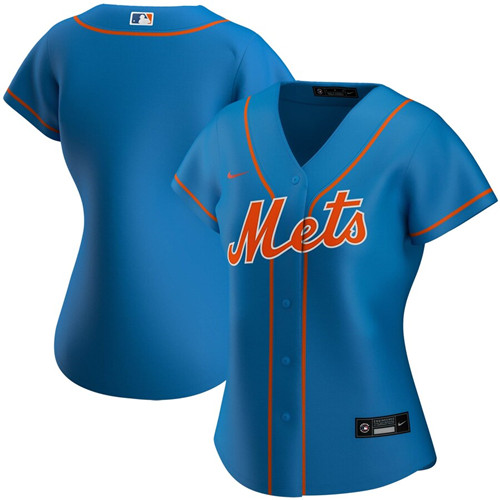 New York Mets Nike Women's Alternate 2020 MLB Team Jersey Royal