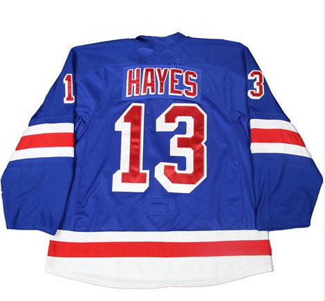New York Rangers #13 Kevin Hayes Blue NHL Jerseys
