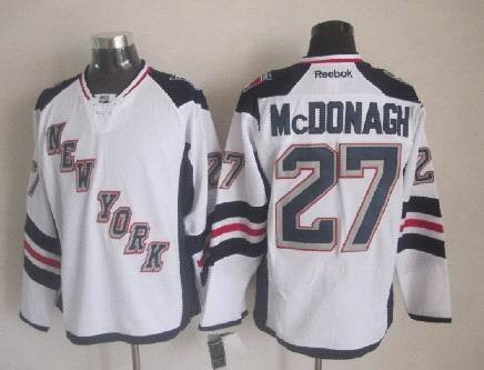 New York Rangers #27 Mcdonagh 2014 Stadium Series White NHL Jersey
