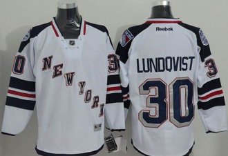 New York Rangers #30 Henrik Lundqvist White 2014 Stadium Series Stitched NHL jersey
