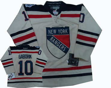 New York Rangers 16 Sean Avery 2012 Winter Classic Cream Jerseys