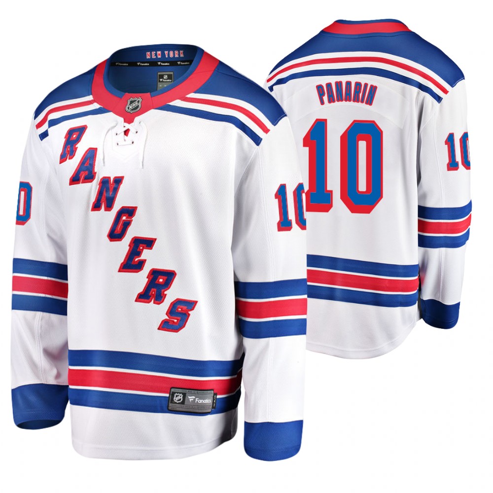New York Rangers Artemi Panarin Men's Away Breakaway Player Fanatics Branded Jersey