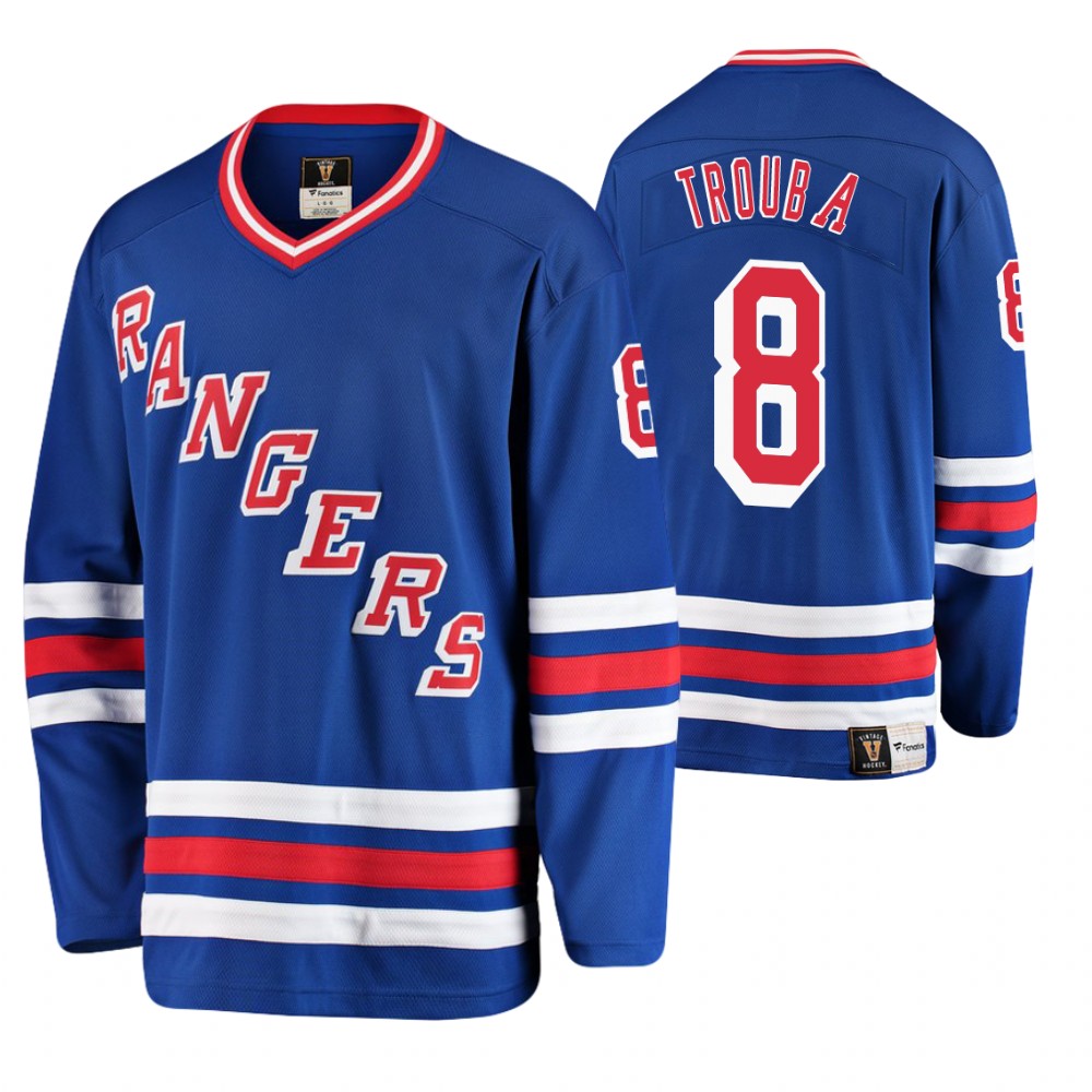 New York Rangers Jacob Trouba Men's Home Breakaway Player Fanatics Branded Jersey