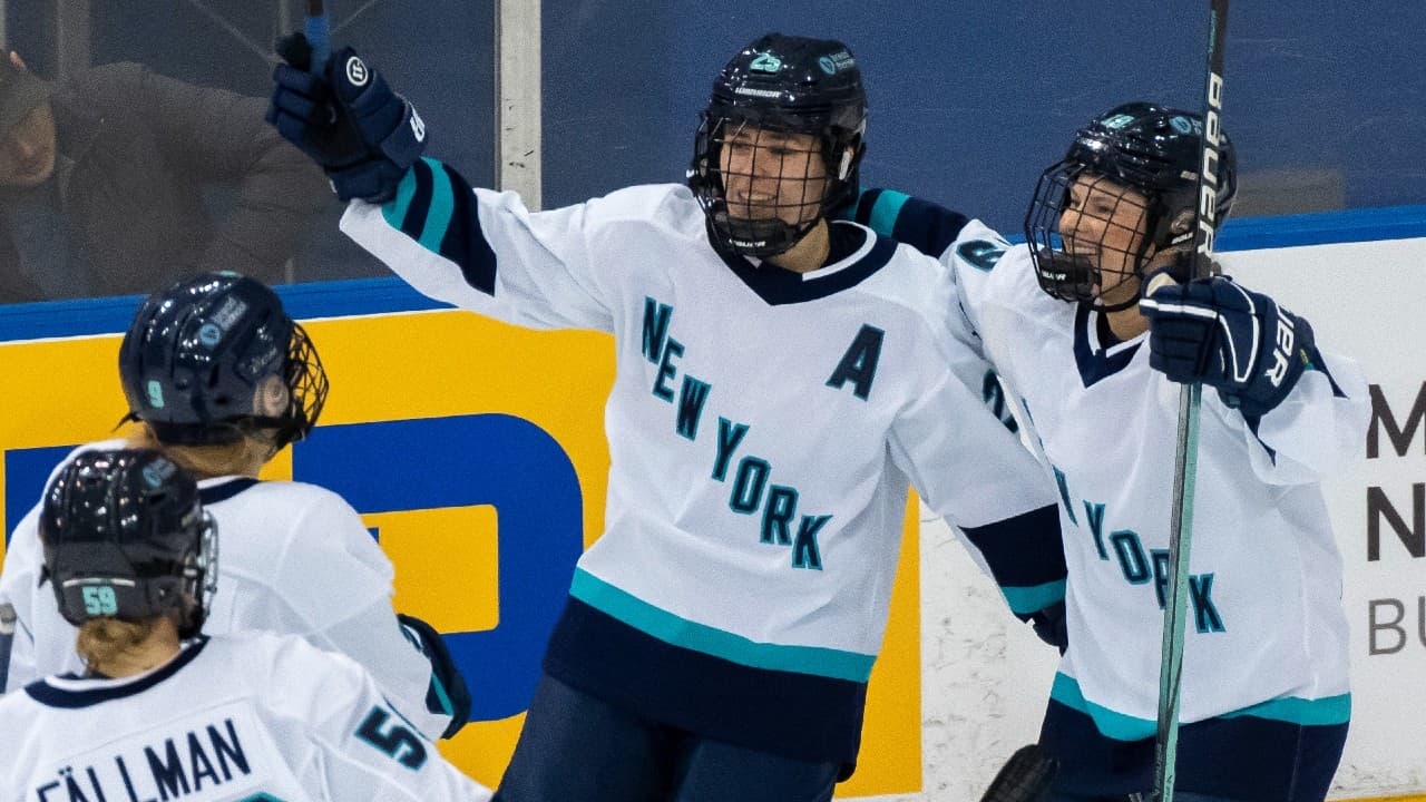 New York Sirens PWHL   custom Jersey