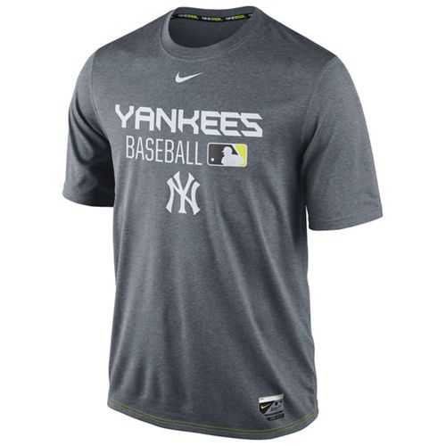 New York Yankees Nike Legend Team Issue Performance T-Shirt Charcoal