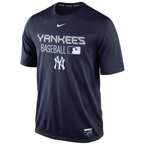 New York Yankees Nike Legend Team Issue Performance T-Shirt Navy