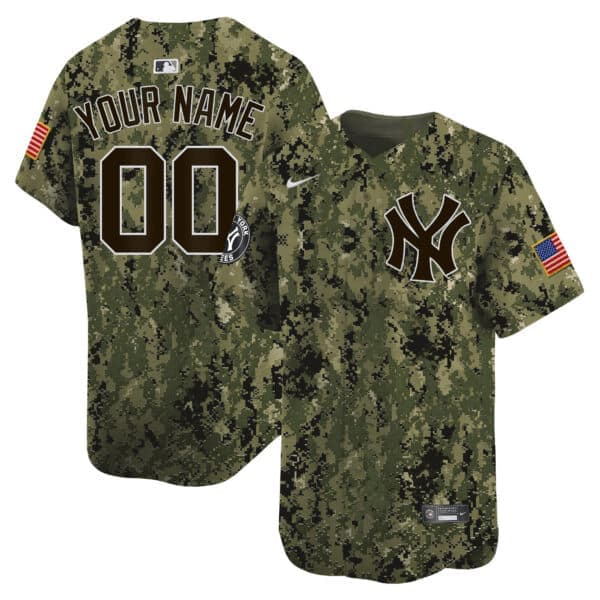 New York Yankees USMC Alternate Vapor Premier Limited Custom  Jersey – All  Stitched