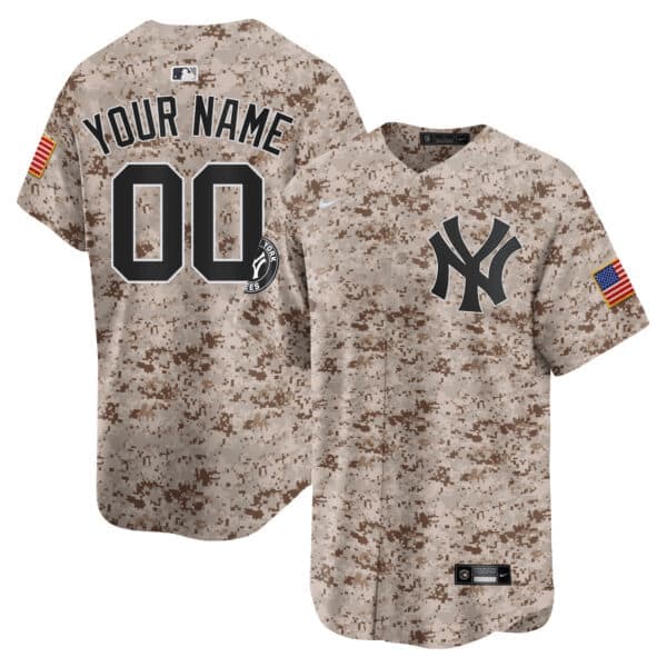 New York Yankees USMC Alternate Vapor Premier Limited Custom Jersey – All Stitched