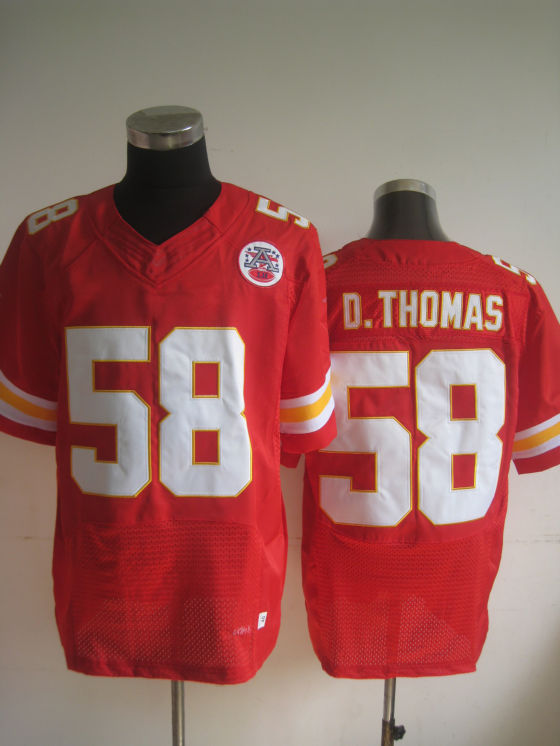 New kansas city chiefs #58 derrick thomas Elite red jerseys