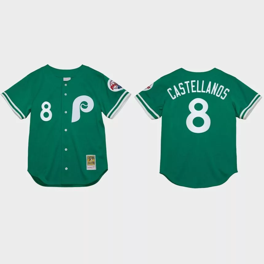 Nick Castellanos Philadelphia Phillies St. Patrick’s Day Jersey – Green