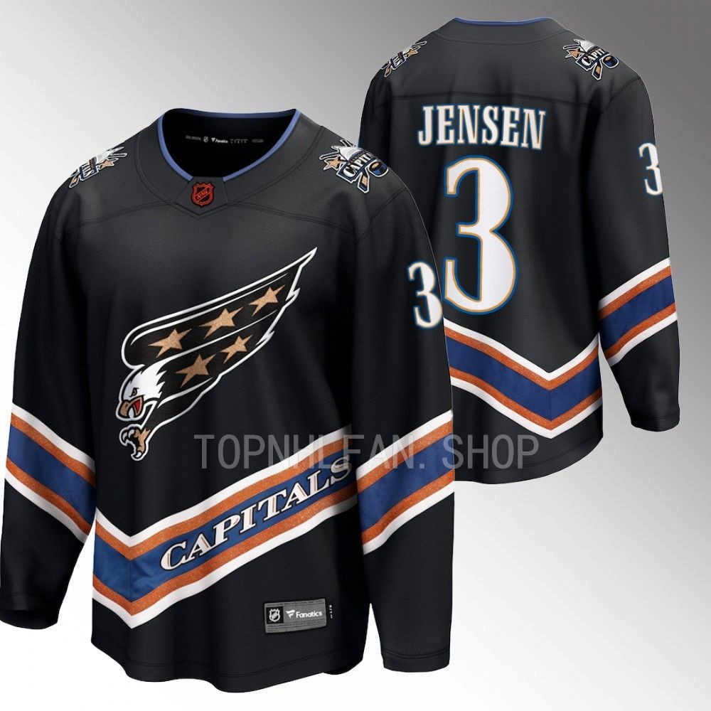 Nick Jensen Capitals Special Edition 2.0 Black Jersey Breakaway