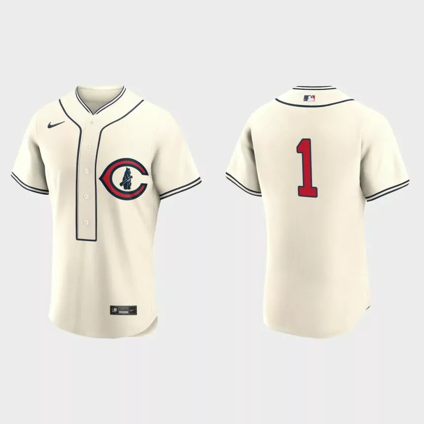 Nick Madrigal Chicago Cubs 2022 Field of Dreams Authentic Jersey – Cream