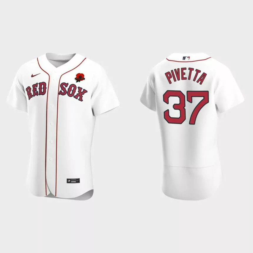 Nick Pivetta Boston Red Sox 2021 Memorial Day Authentic Jersey – White