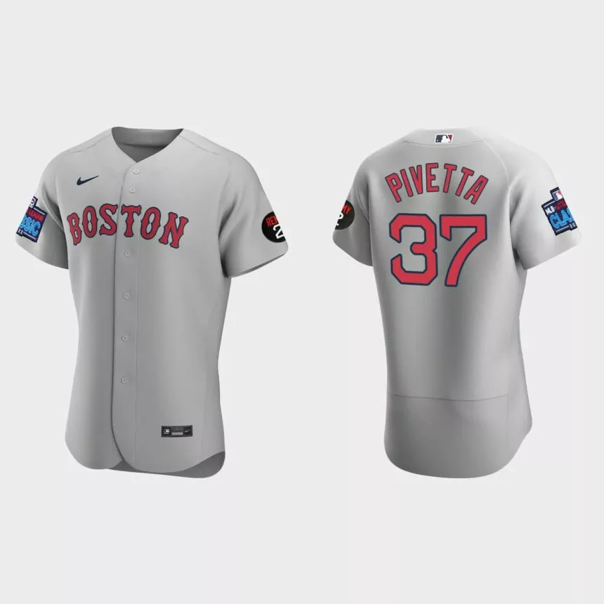 Nick Pivetta Boston Red Sox 2022 Little League Classic Authentic Jersey – Gray