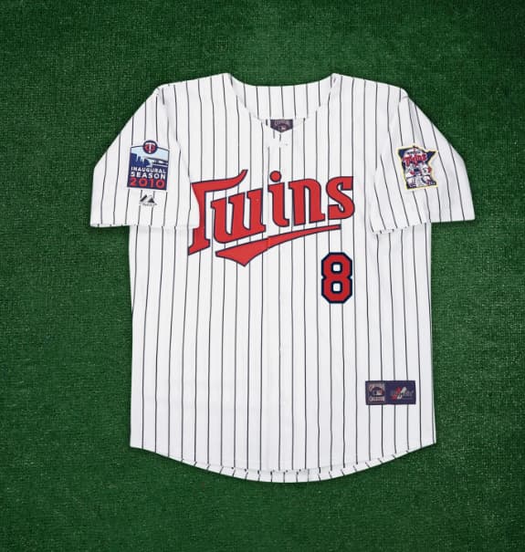 Nick Punto 2010 Minnesota Twins Cooperstown Men's Home White Jersey