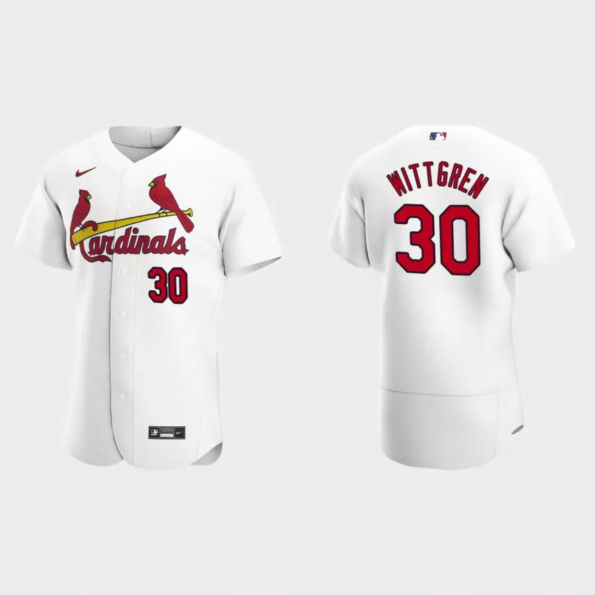 Nick Wittgren St. Louis Cardinals Authentic Home Jersey – White