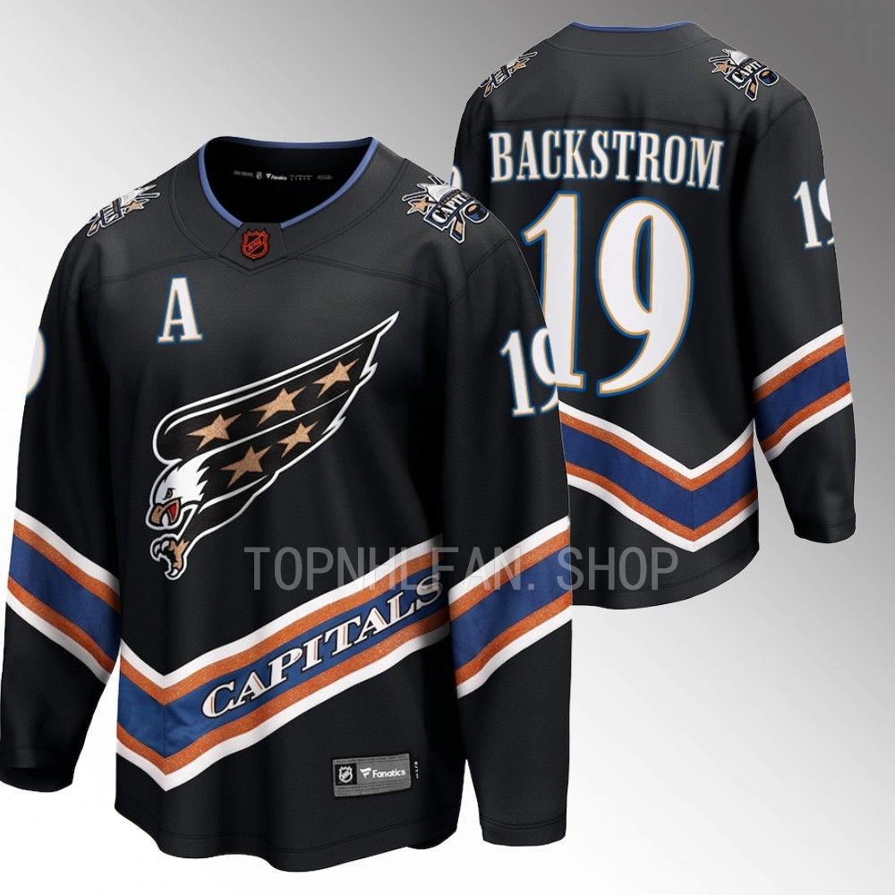 Nicklas Backstrom Capitals Special Edition 2.0 Black Jersey Breakaway