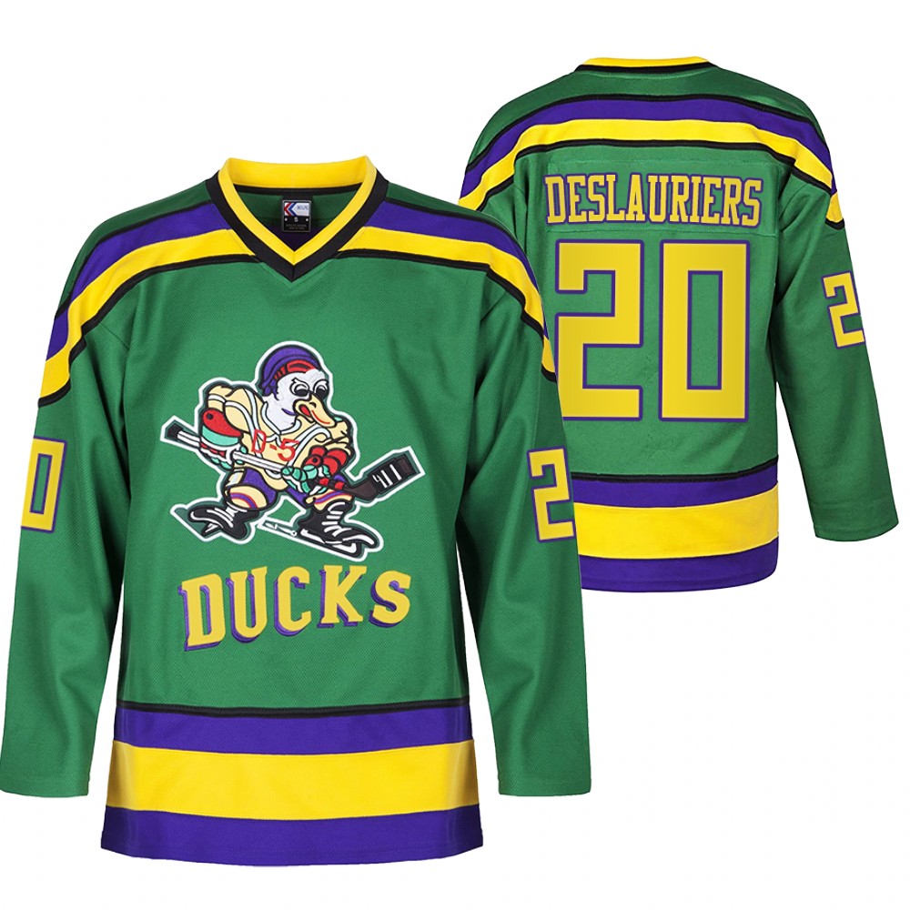 Nicolas Deslauriers Anaheim Ducks Heritage Classic Green Limited Edition Jersey