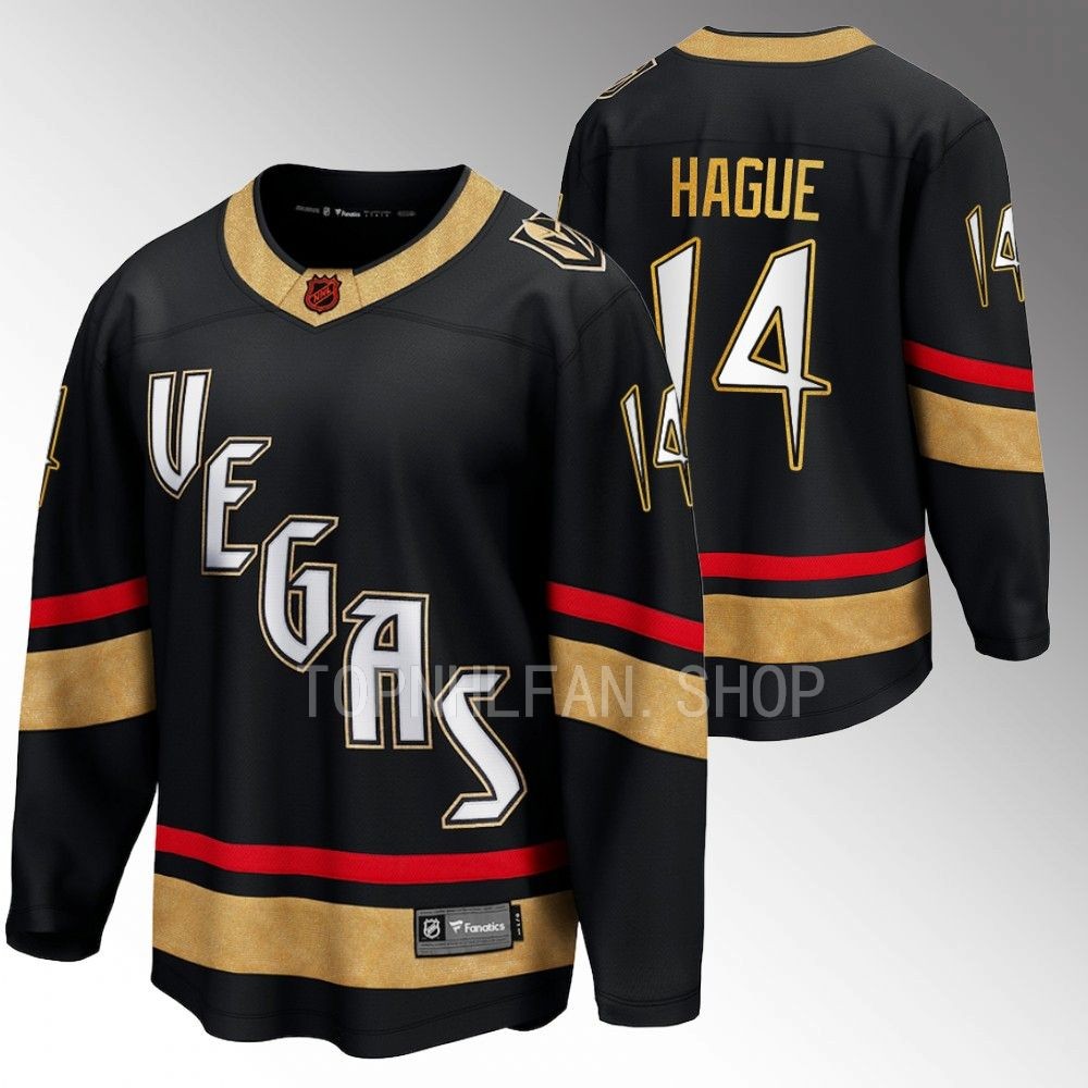 Nicolas Hague Vegas Golden Knights Jersey Special Edition 2.0 Black 2022 Breakaway Player