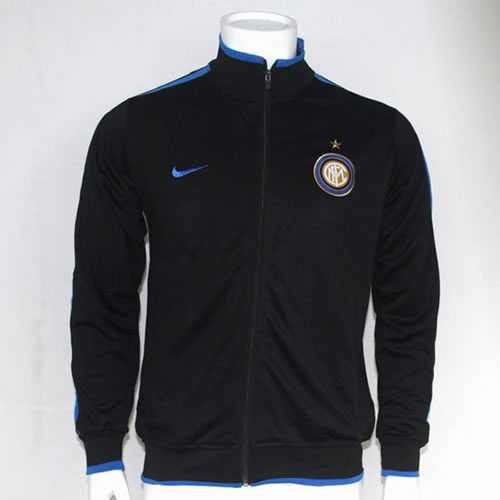 11-12 Inter Milan Soccer Jacket Black