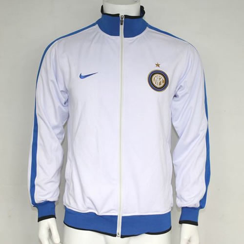 11-12 Inter Milan Soccer Jacket White