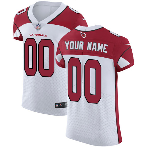 Nike Arizona Cardinals Elite White Road Men's Jersey NFL  Vapor Untouchable Customized jerseys