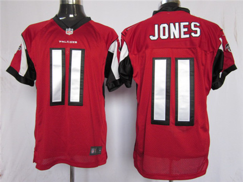 Nike Atlanta Falcons #11 Julio Jones Red Elite Stitched Jersey