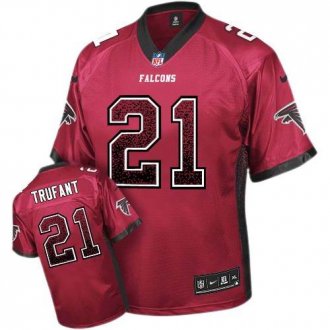 Nike Atlanta Falcons #21 Desmond Trufant Red Team Color Men's Stitched NFL Elite Drift Fashion jersey