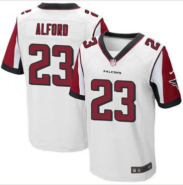 Nike Atlanta Falcons #23 Robert Alford White Men's Stitched NFL Elite Jersey