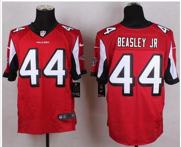 Nike Atlanta Falcons #44 Vic Beasley Jr Red Team Color Men's Stitched NFL Elite Jersey