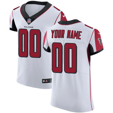 Nike Atlanta Falcons  Elite White Road Men's Jersey NFL Vapor Untouchable Customized jerseys