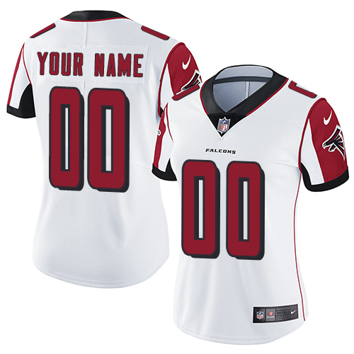 Nike Atlanta Falcons Elite White Road Women's Jersey NFL  Vapor Untouchable Customized jerseys