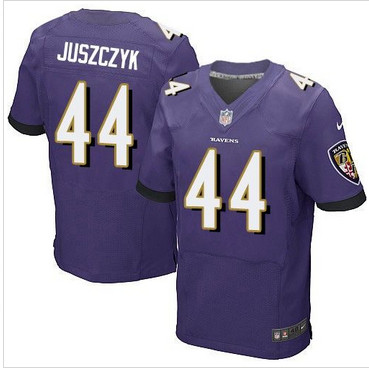 Nike Baltimore Ravens #44 Kyle Juszczyk Purple Team Color Men's Stitched NFL New Elite Jersey