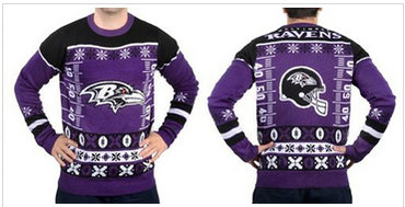 Nike Baltimore Ravens Men's Ugly Sweater
